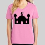 Ladies Core Cotton V Neck Tee Thumbnail