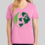 Ladies Core Cotton V Neck Tee Thumbnail