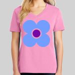 Ladies Core Cotton V Neck Tee Thumbnail