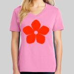 Ladies Core Cotton V Neck Tee Thumbnail