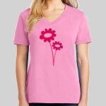 Ladies Core Cotton V Neck Tee Thumbnail