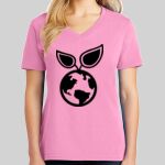 Ladies Core Cotton V Neck Tee Thumbnail