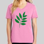 Ladies Core Cotton V Neck Tee Thumbnail