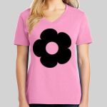 Ladies Core Cotton V Neck Tee Thumbnail
