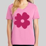 Ladies Core Cotton V Neck Tee Thumbnail