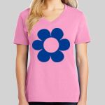 Ladies Core Cotton V Neck Tee Thumbnail