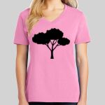 Ladies Core Cotton V Neck Tee Thumbnail