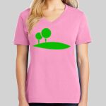 Ladies Core Cotton V Neck Tee Thumbnail