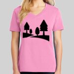 Ladies Core Cotton V Neck Tee Thumbnail