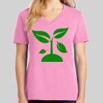 Ladies Core Cotton V Neck Tee Thumbnail