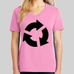 Ladies Core Cotton V Neck Tee Thumbnail