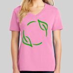 Ladies Core Cotton V Neck Tee Thumbnail