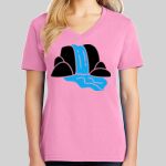 Ladies Core Cotton V Neck Tee Thumbnail