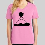 Ladies Core Cotton V Neck Tee Thumbnail