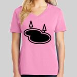 Ladies Core Cotton V Neck Tee Thumbnail