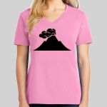 Ladies Core Cotton V Neck Tee Thumbnail