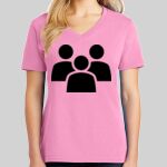 Ladies Core Cotton V Neck Tee Thumbnail