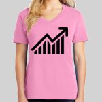 Ladies Core Cotton V Neck Tee Thumbnail
