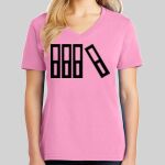 Ladies Core Cotton V Neck Tee Thumbnail
