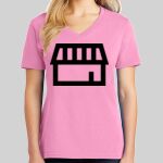 Ladies Core Cotton V Neck Tee Thumbnail