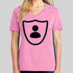Ladies Core Cotton V Neck Tee Thumbnail