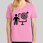 Ladies Core Cotton V Neck Tee Thumbnail