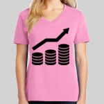 Ladies Core Cotton V Neck Tee Thumbnail