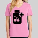 Ladies Core Cotton V Neck Tee Thumbnail