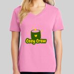 Ladies Core Cotton V Neck Tee Thumbnail