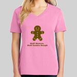 Ladies Core Cotton V Neck Tee Thumbnail