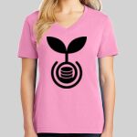 Ladies Core Cotton V Neck Tee Thumbnail