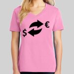 Ladies Core Cotton V Neck Tee Thumbnail