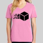 Ladies Core Cotton V Neck Tee Thumbnail