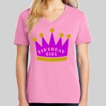 Ladies Core Cotton V Neck Tee Thumbnail