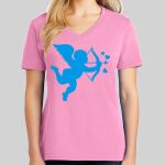 Ladies Core Cotton V Neck Tee Thumbnail