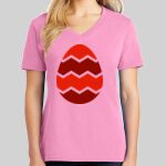 Ladies Core Cotton V Neck Tee Thumbnail