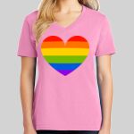 Ladies Core Cotton V Neck Tee Thumbnail