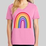 Ladies Core Cotton V Neck Tee Thumbnail