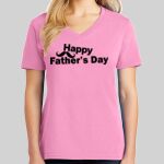 Ladies Core Cotton V Neck Tee Thumbnail