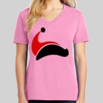 Ladies Core Cotton V Neck Tee Thumbnail