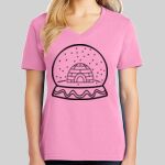 Ladies Core Cotton V Neck Tee Thumbnail