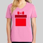 Ladies Core Cotton V Neck Tee Thumbnail