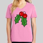 Ladies Core Cotton V Neck Tee Thumbnail