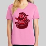 Ladies Core Cotton V Neck Tee Thumbnail