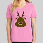 Ladies Core Cotton V Neck Tee Thumbnail