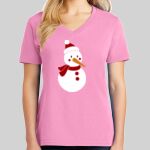 Ladies Core Cotton V Neck Tee Thumbnail