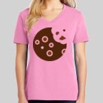 Ladies Core Cotton V Neck Tee Thumbnail