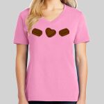 Ladies Core Cotton V Neck Tee Thumbnail