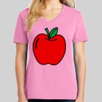 Ladies Core Cotton V Neck Tee Thumbnail