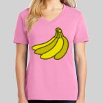 Ladies Core Cotton V Neck Tee Thumbnail